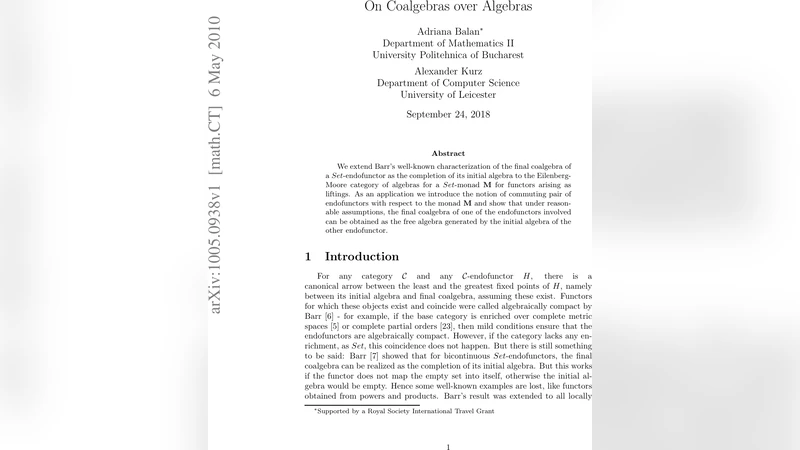 On coalgebras over algebras