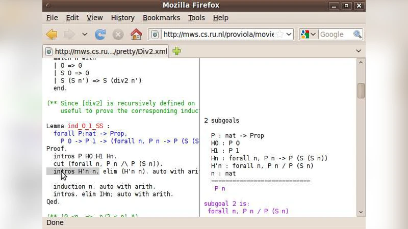 Proviola: A Tool for Proof Re-animation