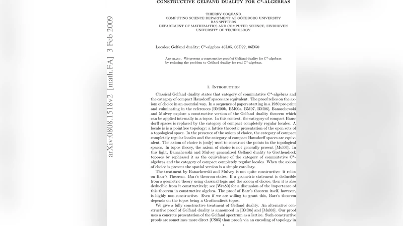 Constructive Gelfand duality for C*-algebras