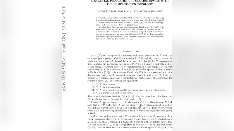 Sequential properties of function spaces with the compact-open topology