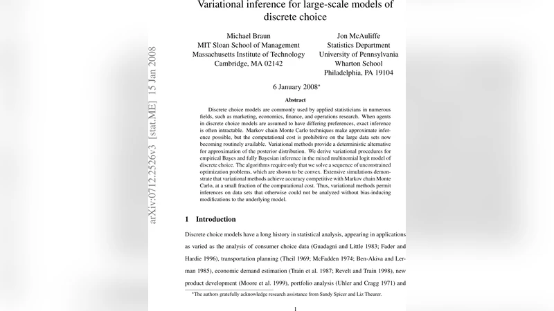Variational inference for large-scale models of discrete choice