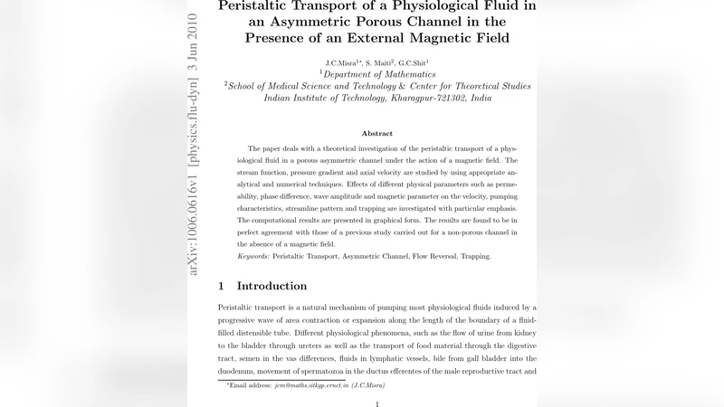 Peristaltic Transport of a Physiological Fluid in an Asymmetric Porous   Channel in the Presence of an External Magnetic Field