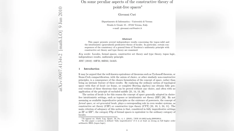 On some peculiar aspects of the constructive theory of point-free spaces