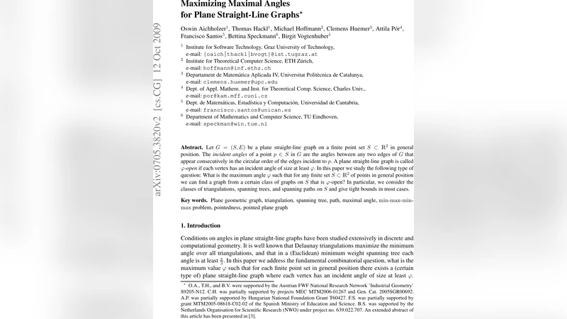 Maximizing Maximal Angles for Plane Straight-Line Graphs