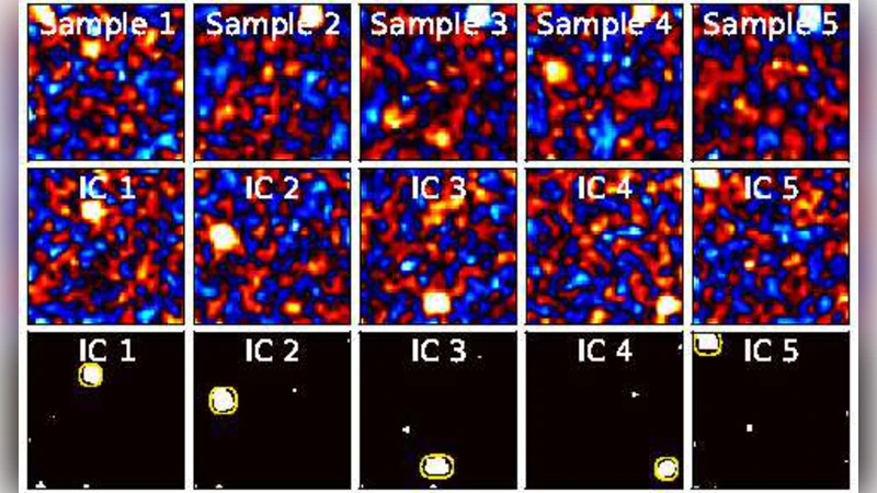 ICA-based sparse feature recovery from fMRI datasets
