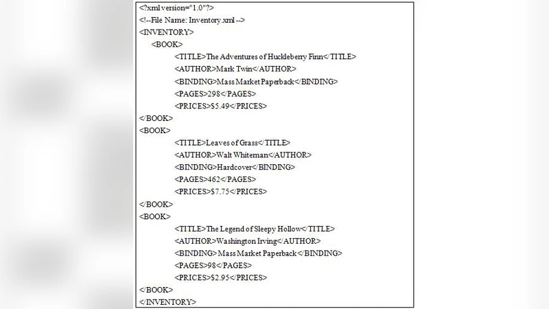 An Overview: Extensible Markup Language Technology