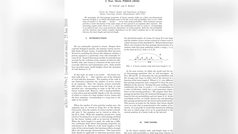 First-Passage Properties of Bursty Random Walks