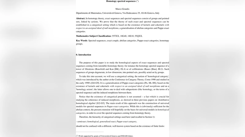 Homotopy spectral sequences