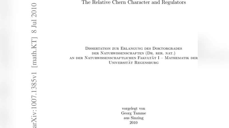The Relative Chern Character and Regulators