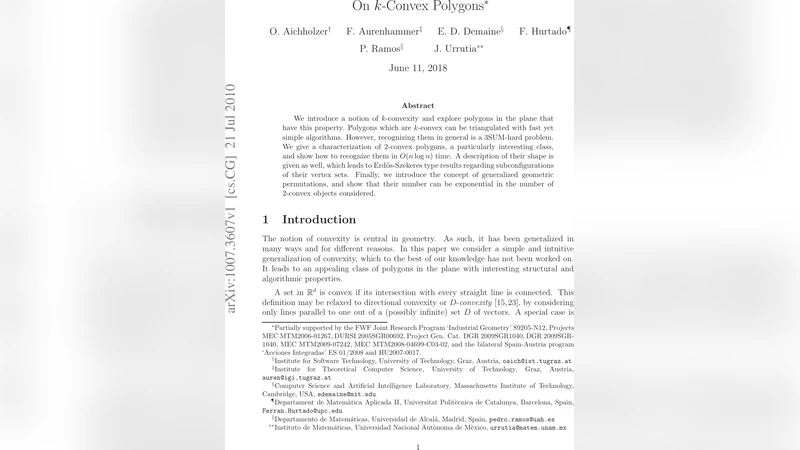 On k-Convex Polygons