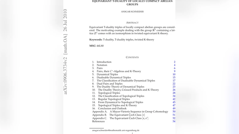 Equivariant T-Duality of Locally Compact Abelian Groups