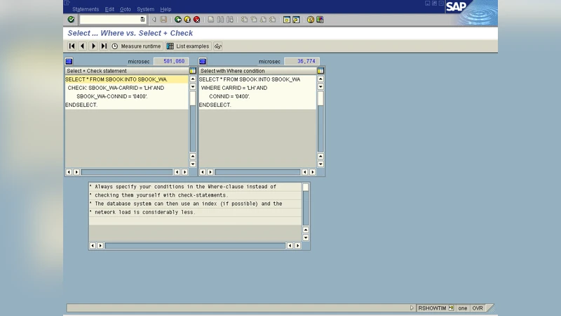 Building Reusable Software Component For Optimization Check in ABAP   Coding