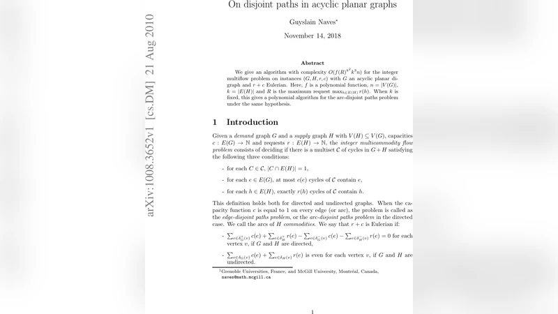 On disjoint paths in acyclic planar graphs