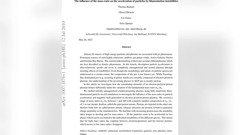 The influence of the mass-ratio on the acceleration of particles by   filamentation instabilities