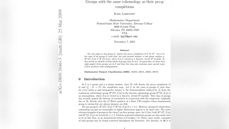 Groups with the same cohomology as their pro-$p$ completions