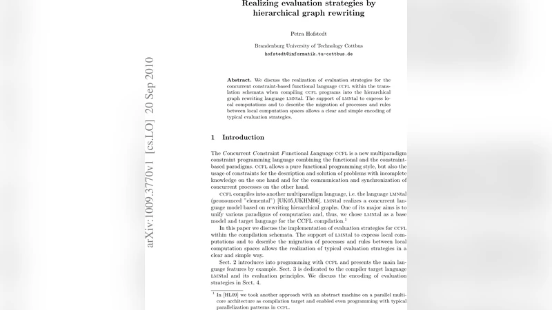 Realizing evaluation strategies by hierarchical graph rewriting