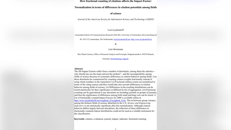 How fractional counting affects the Impact Factor: Normalization in   terms of differences in citation potentials among fields of science