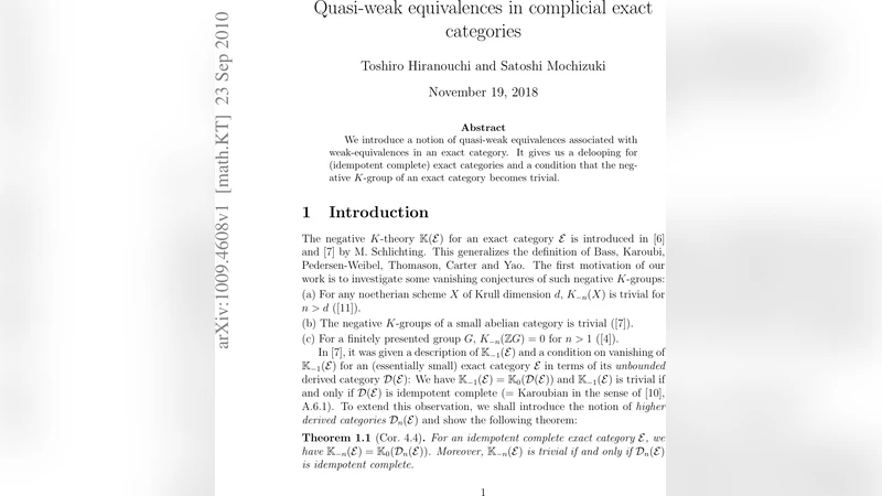 Quasi-weak equivalences in complicial exact categories