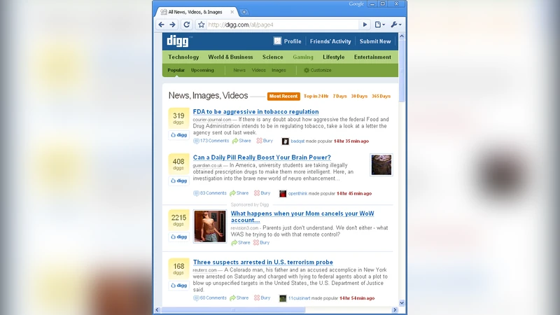 Using Stochastic Models to Describe and Predict Social Dynamics of Web   Users