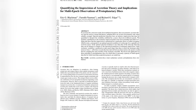 Quantifying the Imprecision of Accretion Theory and Implications for   Multi-Epoch Observations of Protoplanetary Discs