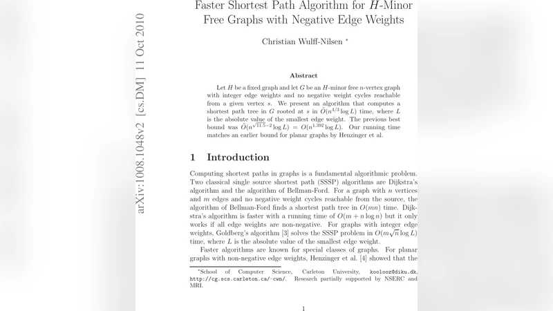 Faster Shortest Path Algorithm for H-Minor Free Graphs with Negative   Edge Weights