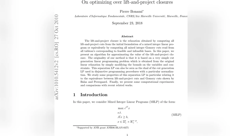 On optimizing over lift-and-project closures