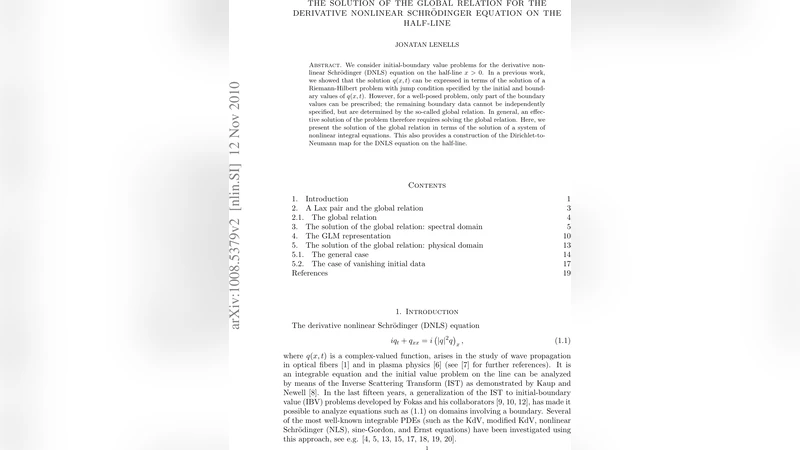 The solution of the global relation for the derivative nonlinear   Schr"odinger equation on the half-line