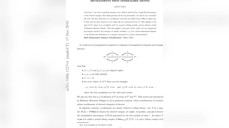 Recollements from generalized tilting