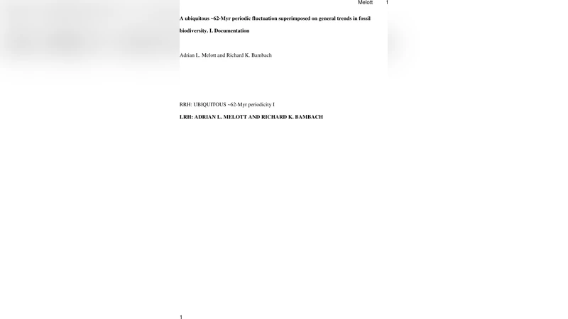 A ubiquitous ~62-Myr periodic fluctuation superimposed on general trends   in fossil biodiversity. I. Documentation