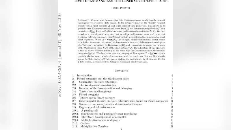 Sato Grassmannians for generalized Tate spaces