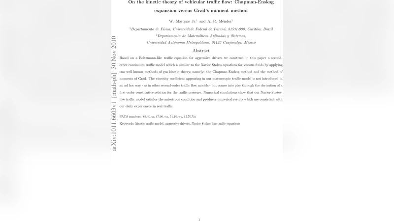 On the kinetic theory of vehicular traffic flow: Chapman-Enskog   expansion versus Grads moment method