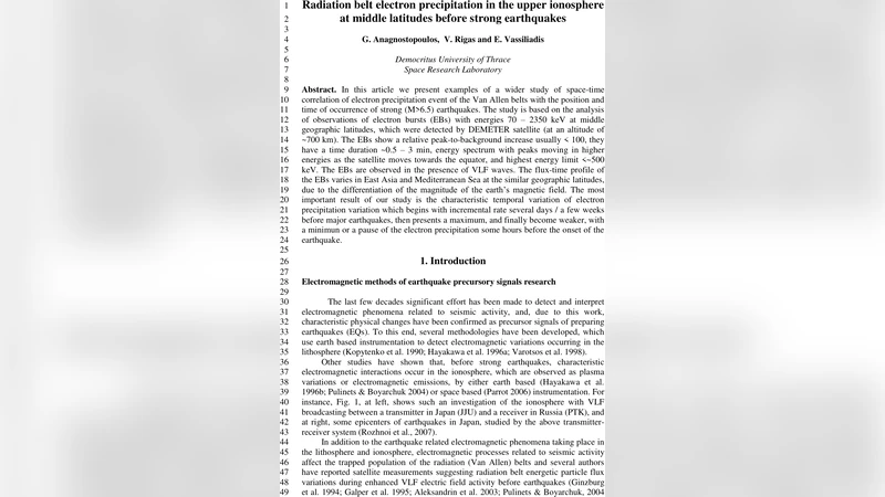 Radiation belt electron precipitation in the upper ionosphere at middle   latitudes before strong earthquakes