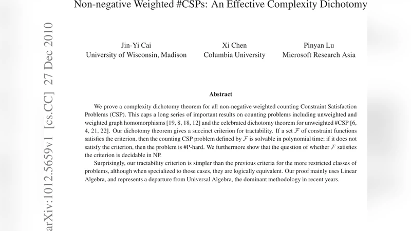 Non-negative Weighted #CSPs: An Effective Complexity Dichotomy