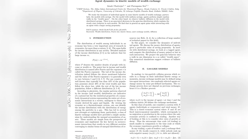 Agent dynamics in kinetic models of wealth exchange