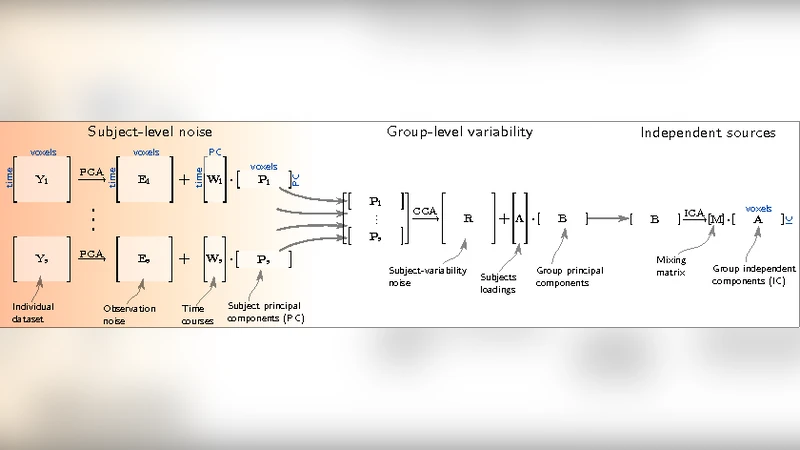 A group model for stable multi-subject ICA on fMRI datasets