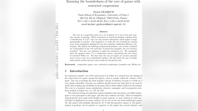 Ensuring the boundedness of the core of games with restricted   cooperation