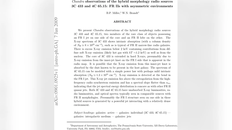 Chandra observations of the hybrid morphology radio sources 3C 433 and   4C 65.15: FR IIs with asymmetric environments