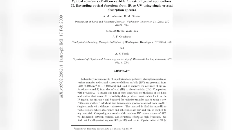 Optical constants of silicon carbide for astrophysical applications. II.   Extending optical functions from IR to UV using single-crystal absorption   spectra