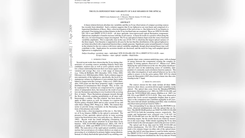 The flux-dependent rms variability of X-ray binaries in the optical