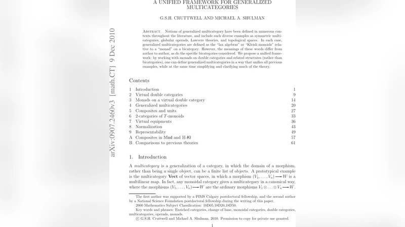 A unified framework for generalized multicategories