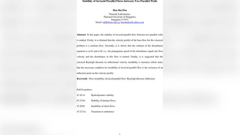 Stability of Inviscid Parallel Flows between Two Parallel Walls