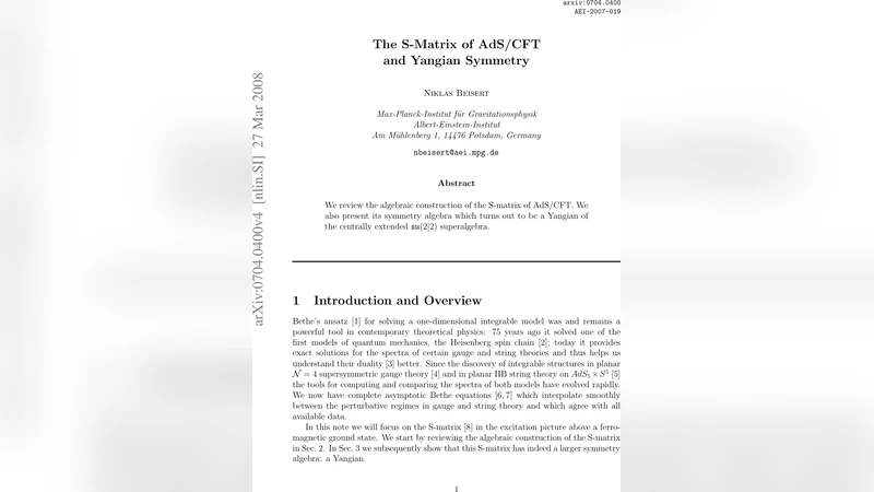 The S-Matrix of AdS/CFT and Yangian Symmetry