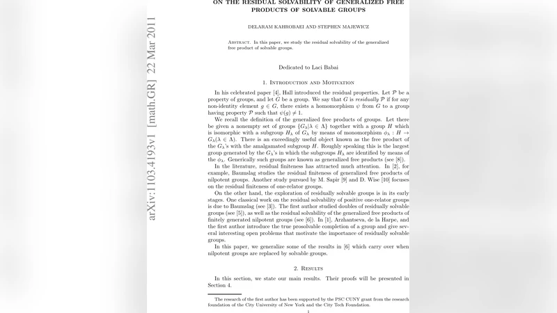 On the residual solvability of generalized free products of solvable   groups
