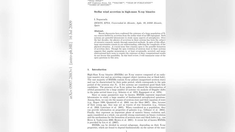 Stellar wind accretion in high-mass X-ray binaries