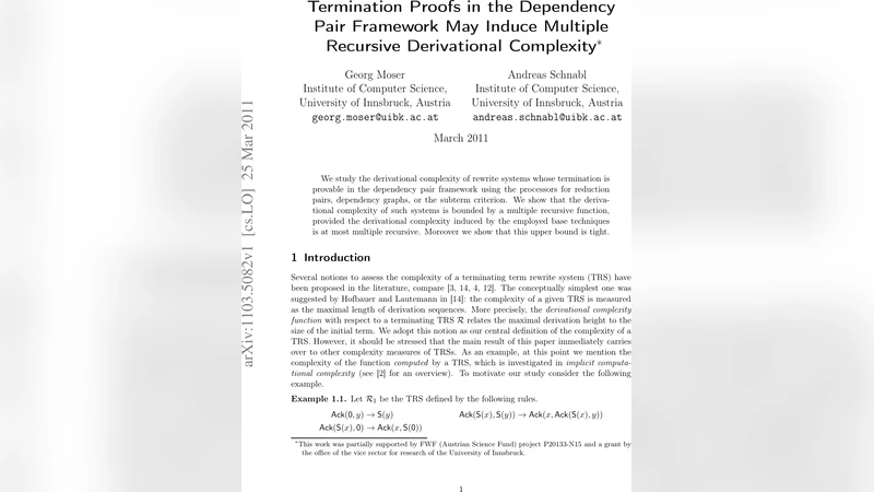 Termination Proofs in the Dependency Pair Framework May Induce Multiple   Recursive Derivational Complexity