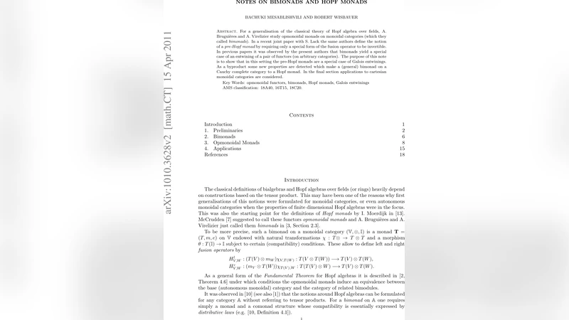 Notes on bimonads and Hopf monads