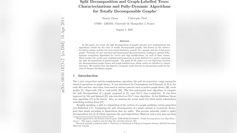 Split decomposition and graph-labelled trees: characterizations and   fully-dynamic algorithms for totally decomposable graphs