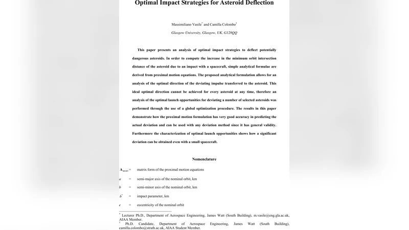 Optimal impact strategies for asteroid deflection