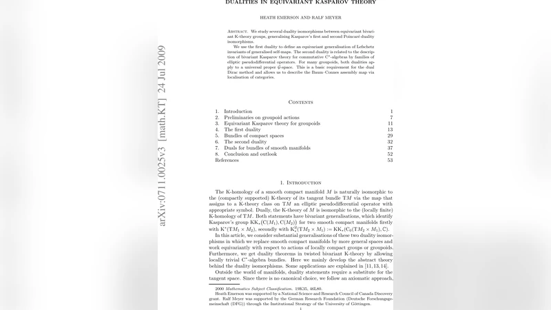 Dualities in equivariant Kasparov theory