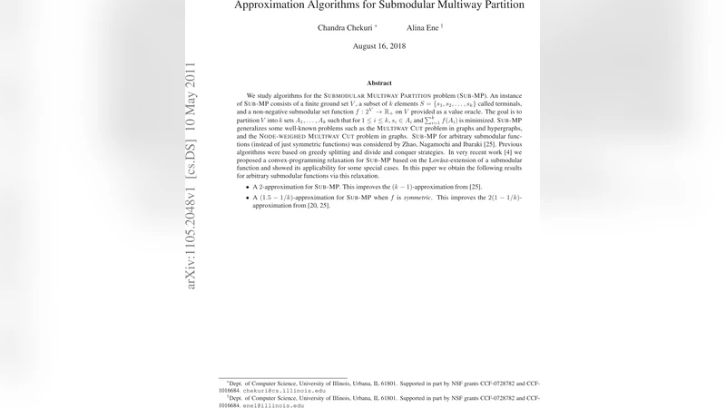 Approximation Algorithms for Submodular Multiway Partition